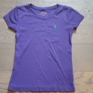 Girl's t-shirt purple